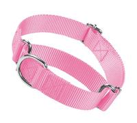 Choke Collar For Dogs, Martingale Dog Collar For Medium Dogs Heavy Duty No Slip No Pull Training Dog Choker Collar For Small Medium Large Dog (Pink, M)