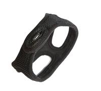 ChokeFree Velpro Mesh Pet Shoulder Harness Collar, 14", Black