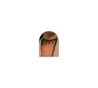 Choker Necklace for Women, Black Necklace Lace Choker for Women Lace Collar Choker with Beaded Pendant, 2.36" Adjustable Necklace Extender
