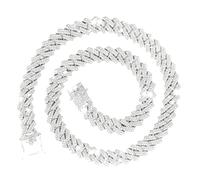 Choker Necklaces for Women Cuban Chain Necklaces/Cuban Link Chains Mens Stone Pendants for Jewelry