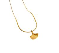 choker necklaces for women，Women Jewelry Accessories Gingko Leaf Charm Pendant Necklace Ginkgo Biloba Leaf Pendant Choker Necklace Collars Sweater Chain，gift