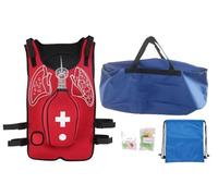 Choking Trainer Vest for Adult CPR First Aid Training Anti Choking Obstruction Trainer with Back Slap Practice Heimlich First Aid Practice Training Vest for Nurses & Students Adults