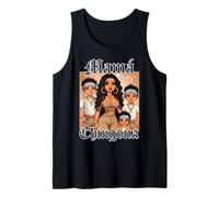 Chola Chibi Girl Hispanic Heritage Month Brown Pride Chicana Tank Top