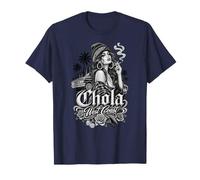 Chola West Coast Lowrider Roses Tattoo Art T-Shirt