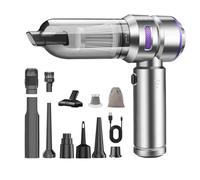 CHOLANG Handheld Vacuum Cleaner Cordless,20000PA 4-in-1 Car Vacuum Cleaner with Brushless Motor Built-in 6000mAh Battery Type C Air Duster & Air Blower & Pump for Car,Office and Home Cleaning