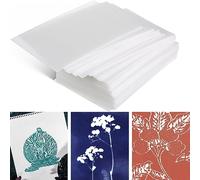 Cholemy 120 Pcs Foam Printing Plates 4 x 6 Inch White Foam Sheets 1/20 Inch Thick Board Paper Sheets for Card Making Crafting Printing DIY Project Stamp Classroom Scrap Booking