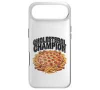 Cholesterol Champion Pizza Wings Fries Food Lover Case for iPhone Air