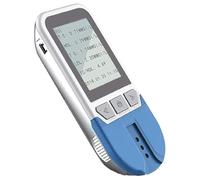 Cholesterol Test Meter Kit, 5-in-1 Lipid Analyzer with 25 Test Strips, 5 Measurement Indicators, 500 Memory Values, Quick Results for Home Use