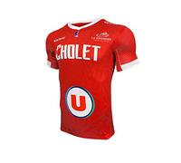 Cholet 2019-2020 Unisex Outdoor Basketball Jersey, unisex, MAILLOT_EXT, red, 2XL