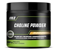 Choline Bitartrate 410 mg - Powder 300 g | 265 Servings - Neurotransmitter Precursor & Lipid Metabolism - MZ-Store