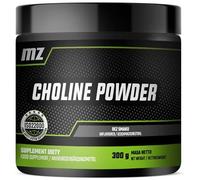 Choline Bitartrate Powder 300g - 1000 mg per Serving - 300 Servings - Supports Cognitive Function - Additives Free - Dietary Supplement by MZ