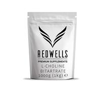 Choline Bitartrate Powder REDWELLS Cognitive Enhancer GMO Free Vegan - 500g Pack