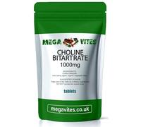 Choline Bitartrate Tablets 1000mg x 180 - MEGAVITES