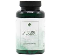 Choline & Inositol Capsules | 250mg Choline (Bitartrate) & 250mg Inositol per Capsule | 120 Vegan Capsules | G&G Vitamins
