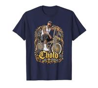 Cholo Lowrider Bike West Coast Tattoo Art T-Shirt