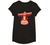 Cholula Shake Shake Yum Yum Hot Sauce T-Shirt, Girls, Black, Medium