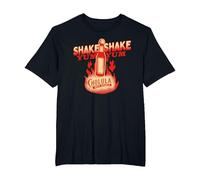 Cholula Shake Shake Yum Yum Hot Sauce T-Shirt, Men's Big and Tall, Black, 2X Tall