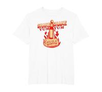 Cholula Shake Shake Yum Yum Hot Sauce T-Shirt, Men's Big and Tall, White, 5X Tall