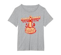Cholula Shake Shake Yum Yum Hot Sauce T-Shirt, Women's Plus, Heather Grey, 2X