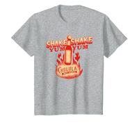 Cholula Shake Shake Yum Yum Hot Sauce T-Shirt, Youth, Heather Grey, Small