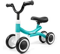 CHOLY Baby Balance Bike 1 Year Old, No Padels Toddler Bike, Lightweight Baby Bike Walker, 4 Silence Wheels Ride on Toys for 1 2 Year Old, 1st Birthday Gifts for Girls Boys 10-24 Months - Green