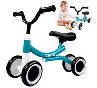 CHOLY Toddler Balance Bike for 1 Year Old, 4 Wheels Baby Bike, Ride on Toys for 12-24 Months Biys Girls, Training Bicycle Ideal for 1st Birthday Gifts, Infants First Bike Indoor Outdoor - Green