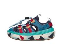 Chomei Junior Semi-closed Sandal - male - Naturino - Kids Sandals - Blue - 28 EU - Kids 28 EU