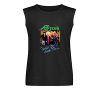 CHOMIGE Poison Tank Top Sleeveless Quick Dry Mens T Shirt 80'S Nothing But A Good Time Poison Rock Tee Black Size M