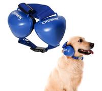 CHOMIN Dog Ear Muffs for Noise Protection, 29dB NRR Dog Earmuffs, Noise Cancelling Headphones for Dogs, Ear Plugs for Hearing Protection from Thunder, Vacuums, Fireworks (Blue, Small)