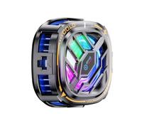 CHONCHOW Magnetic Cell Phone Cooler, RGB Phone Cooling Fan Portable Lightweight Mobile Phone Cooling Fan, Phone Radiator with Larger Cooling Area for Phone/Tablet/IPad (with Digital displays)