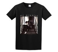 CHONG NA DUO Pat Benatar Precious Time Mens Cotton Tshirt Size XXL Black