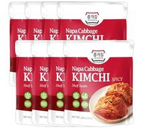 Chongga Jongga Kimchi - Korean Napa Cappage 80g (8 Packs) [Vegan]