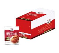 Chongga Korean Spicy Mat Kimchi Napa Cabbage 80g (Pack of 8)
