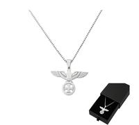 ChongKuan Vaterlandliebe Imperial Eagle Necklace with Iron Cross Men's with German Silver Eagle Chain, 1, 1, 1