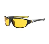 chongning Night Driving Glasses Anti Glare, Night Vision UV400 Protection, Polarised Vision Headlight Glasses TAC Yellow Lens, Glare Reducing for Nighttime Driving, Men & Women