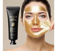 ChongTai 1PC 24K Gold Snail Peel Off Mask, Deep Cleansing Tightening Purifying Oil Control Deep Cleansing Peel Off Mask, 150g/1.76 FL Oz