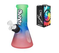 Chongz 20cm 7mm "bitch food" New Rainbow Waterpipe bong (Pink)