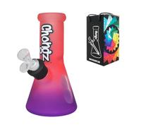 Chongz 20cm 7mm "bitch food" New Rainbow Waterpipe bong (Purple)