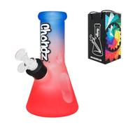 Chongz 20cm 7mm "bitch food" New Rainbow Waterpipe bong (Red)