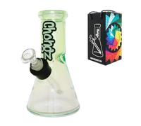 Chongz 20cm 7mm "broken biscuit" Waterpipe bong (Irridescent Green)