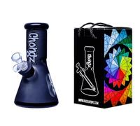 Chongz 20cm 7mm "NEO GEO" Waterpipe (Black)