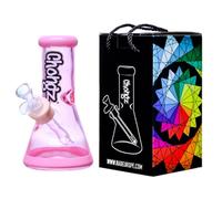 Chongz 20cm 7mm "Real Royal" Waterpipe bong (Pink)