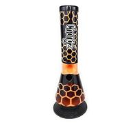 CHONGZ 30cm "Fatties Beehive" Acrylic Ice Beaker Bong (Orange)