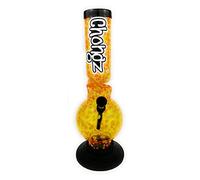 CHONGZ 30cm "Foxey" Acrylic Ice Bong (CH044) (Light Orange)
