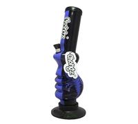 Chongz 30cm "scorpio rising" Pistolgrip Acrylic Waterpipe bong - blue