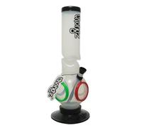Chongz 30cm "Wills Chutney Ferret" Ice Acrylic Waterpipe Bong (White)
