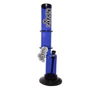 Chongz 36cm "Dirty Heathen" Ice Waterpipe Bong (Blue)