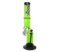 Chongz 36cm "Dirty Heathen" Ice Waterpipe Bong (Lime Green)