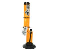 Chongz 36cm "Dirty Heathen" Ice Waterpipe Bong (Orange)
