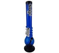 CHONGZ 40cm "Farrelly Rusk" Acrylic Bubble Waterpipe Bong (CHO171) (Blue)